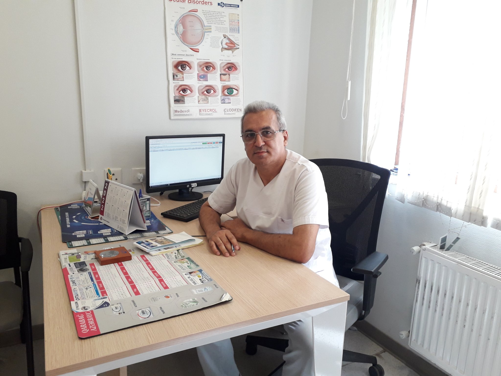 “Həkimlərimizi tanıyaq!” rubrikası - Oftalmoloq Soltan Rüstəmov 