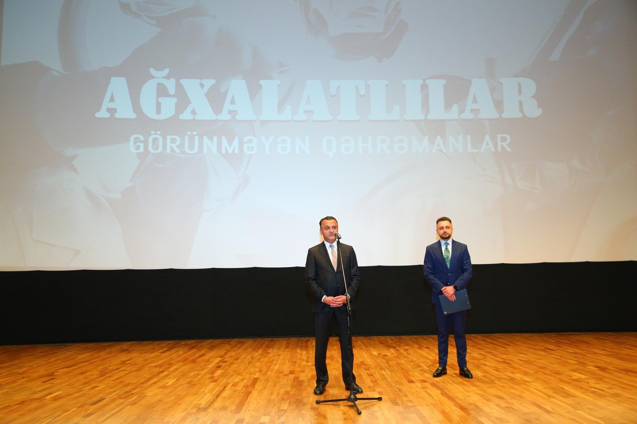 “Görünməyən qəhrəmanlar: Ağxalatlılar” filmi ictimaiyyətə təqdim olunub