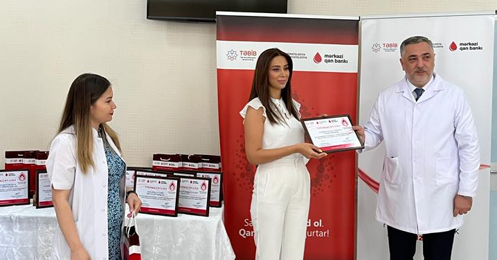 Qan Bankı qan donorluğunda fəal iştirak edən bir sıra vətəndaşlara və qurumlara təşəkkür edib (FOTO)