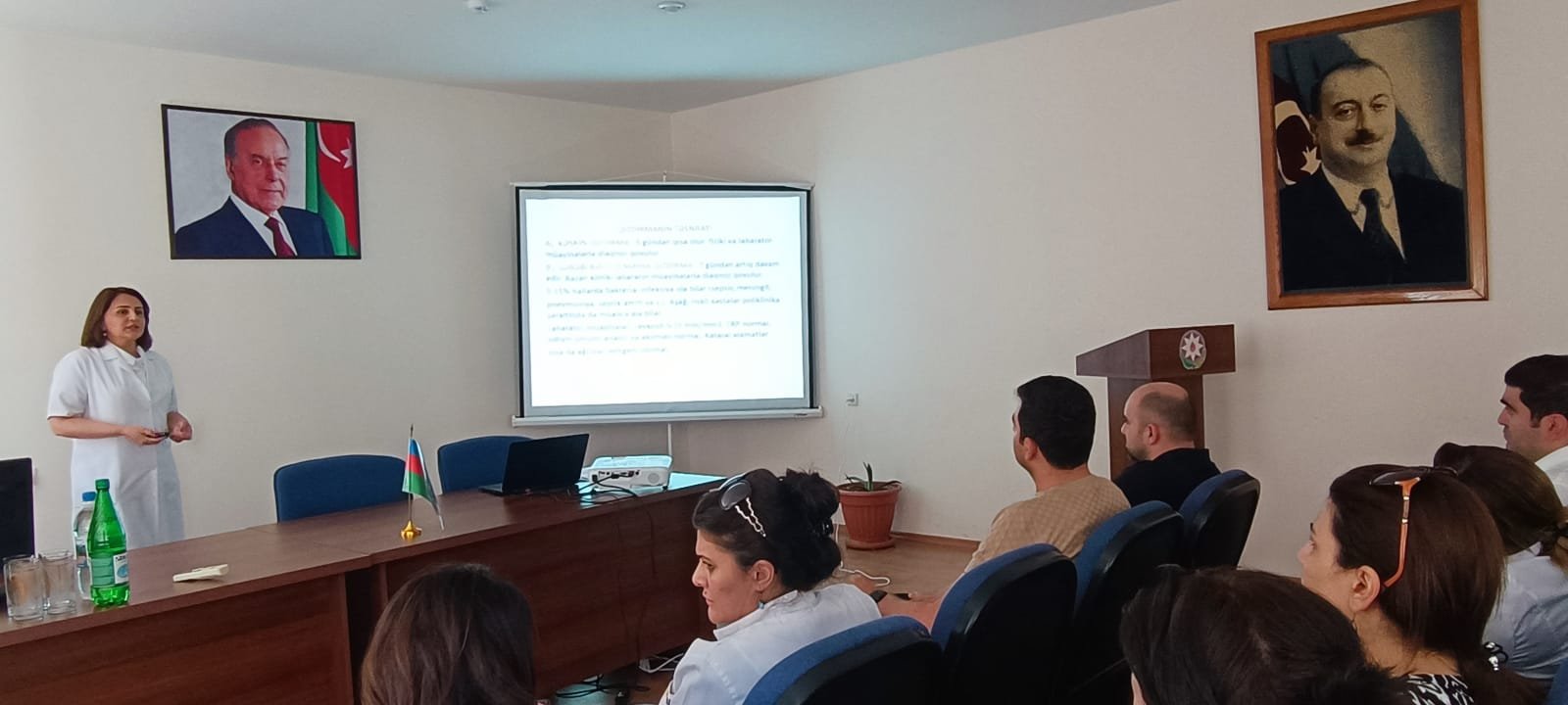 Sumqayıt Tibb Mərkəzinin tabeliyindəki tibb müəssisələrində maarifləndirici seminarlar keçirilir