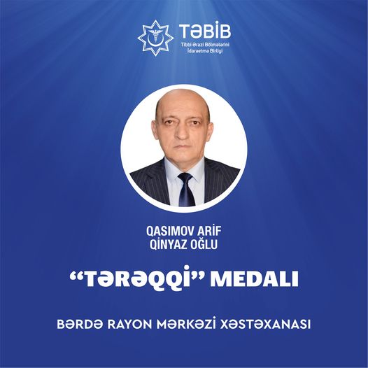 “Həkimlərimizi tanıyaq!” rubrikası təqdim edir: Həkim-infeksionist Arif  Qasımov 