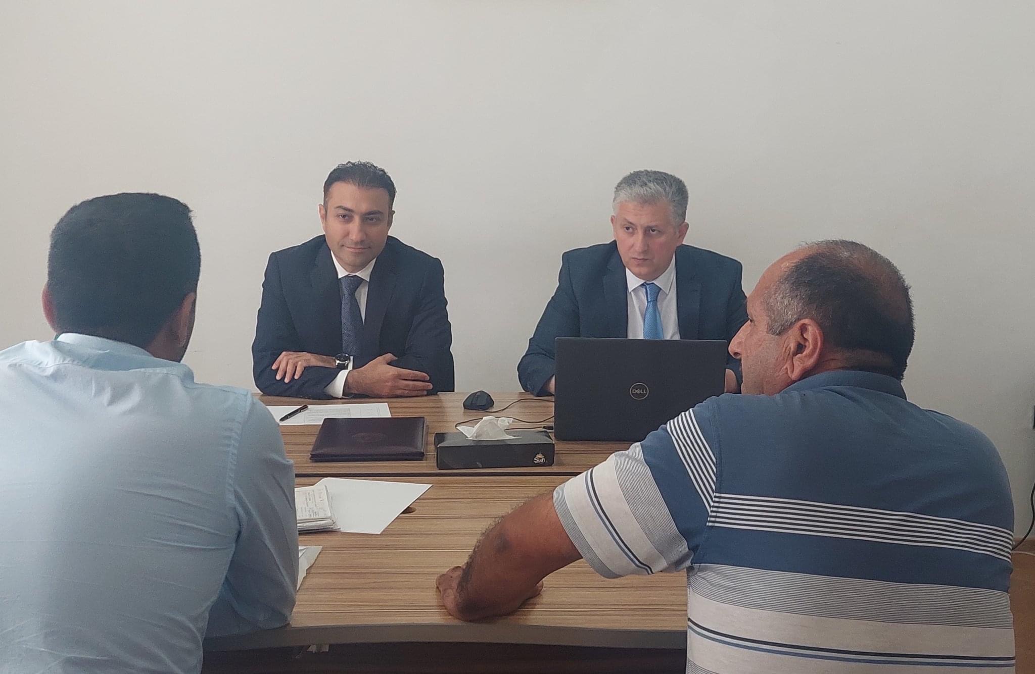 Anar Bayramov Ağsu rayonunda vətəndaşları qəbul edib