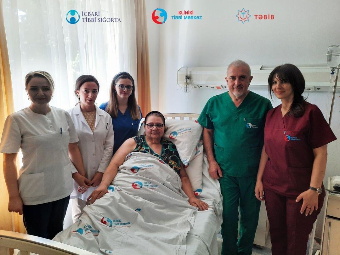 Kliniki Tibbi Mərkəzdə İLK DƏFƏ icbari tibbi sığorta vasitəsilə tam laparoskopik total qastrektomiya əməliyyatı icra edilib