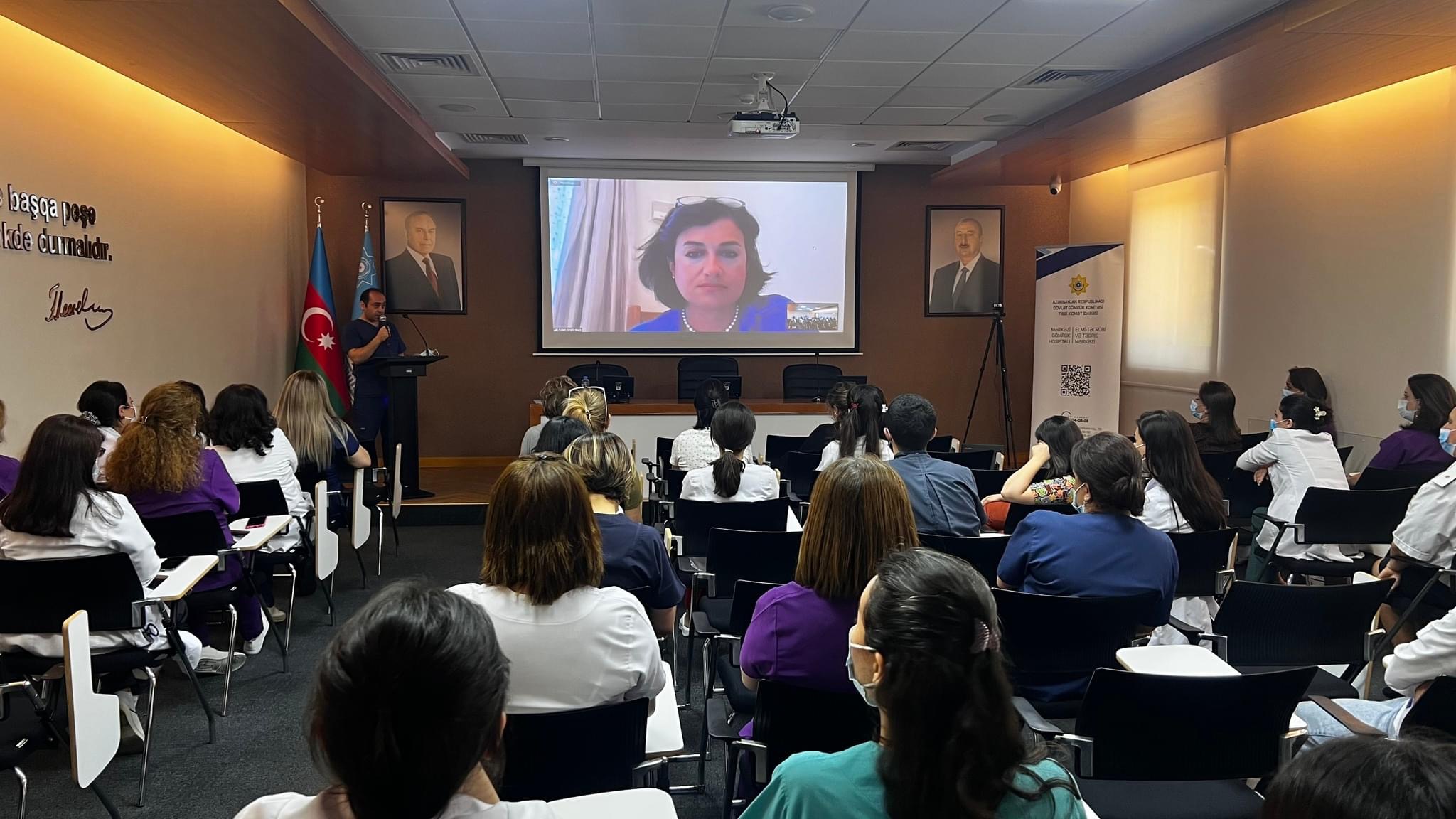 “Azərbaycan və Böyük Britaniyanın mama-ginekologiya sahəsində oxşar və fərqli cəhətlər” mövzusunda tədbir keçirilib
