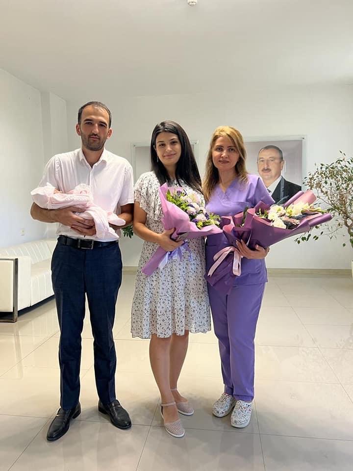 İlk hamiləliyi uğursuz nəticələnən qadın Elmi-Tədqiqat Mamalıq və Ginekologiya İnstitutunda ana olub