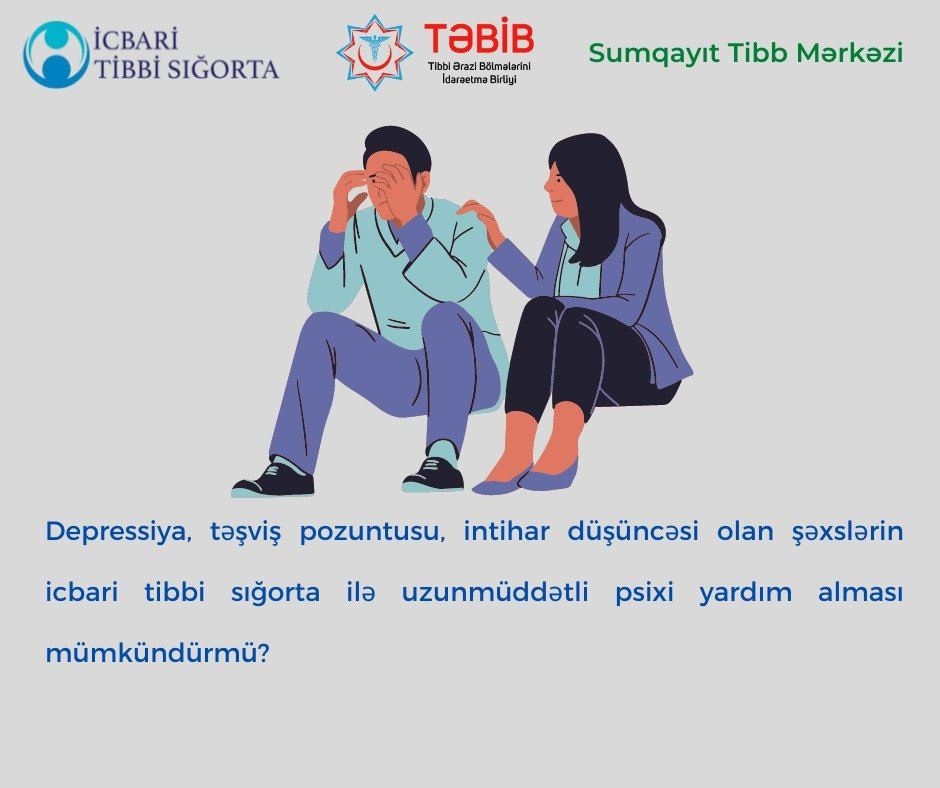 Vətəndaşlar icbari sığorta ilə uzunmüddətli psixi yardım ala bilərmi? 