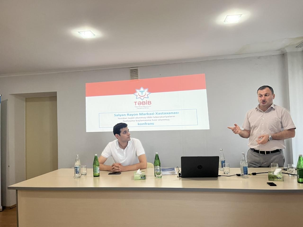 Salyan Rayon Mərkəzi Xəstəxanasının tibbi laboratoriyaları tam avtomatlaşdırılıb