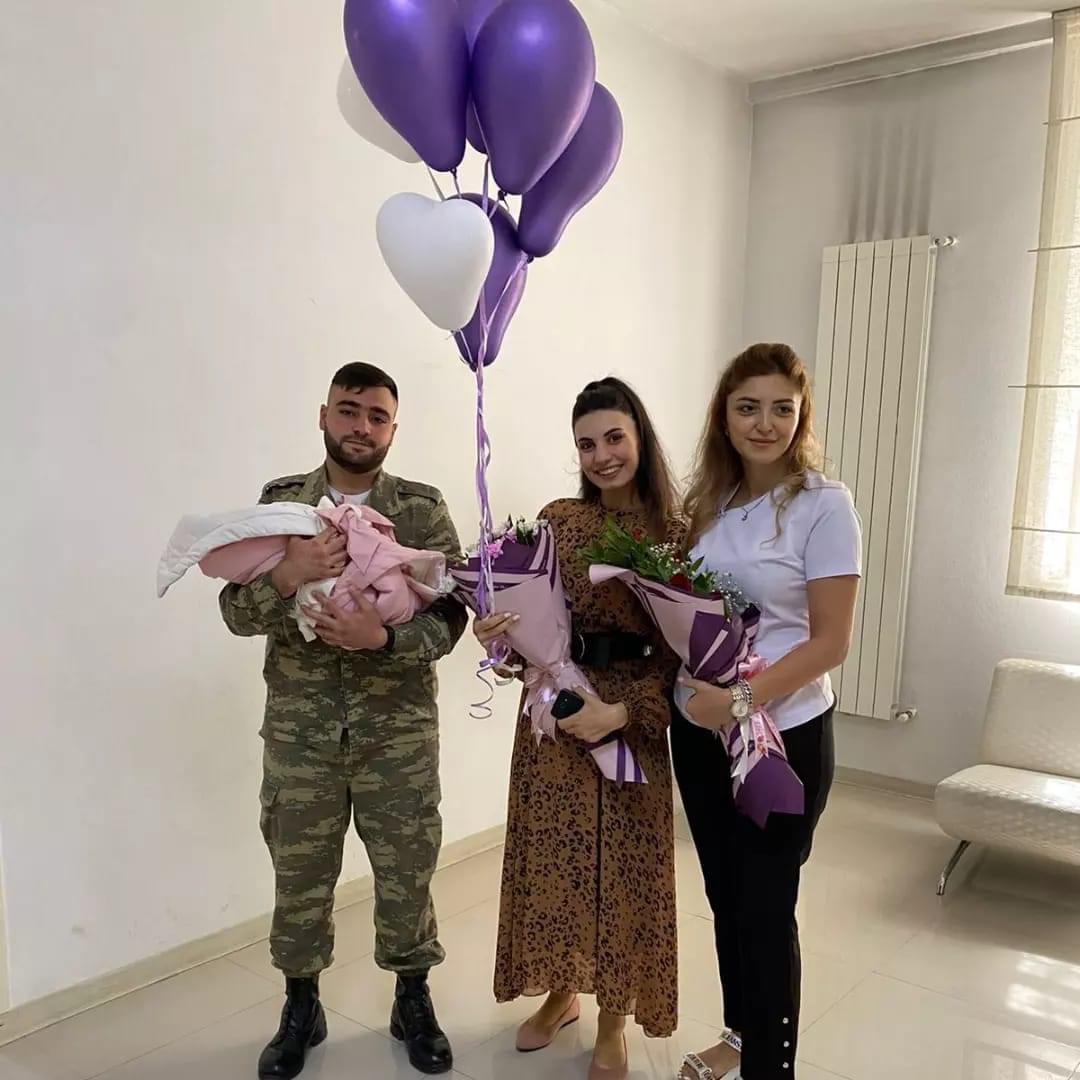 Vətən müharibəsi qazisinin Elmi-Tədqiqat Mamalıq və Ginekologiya İnstitutunda qız övladı dünyaya gəlib