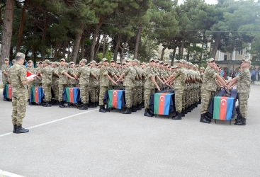 Hərbi Tibb fakültəsində andiçmə mərasimi keçirilib