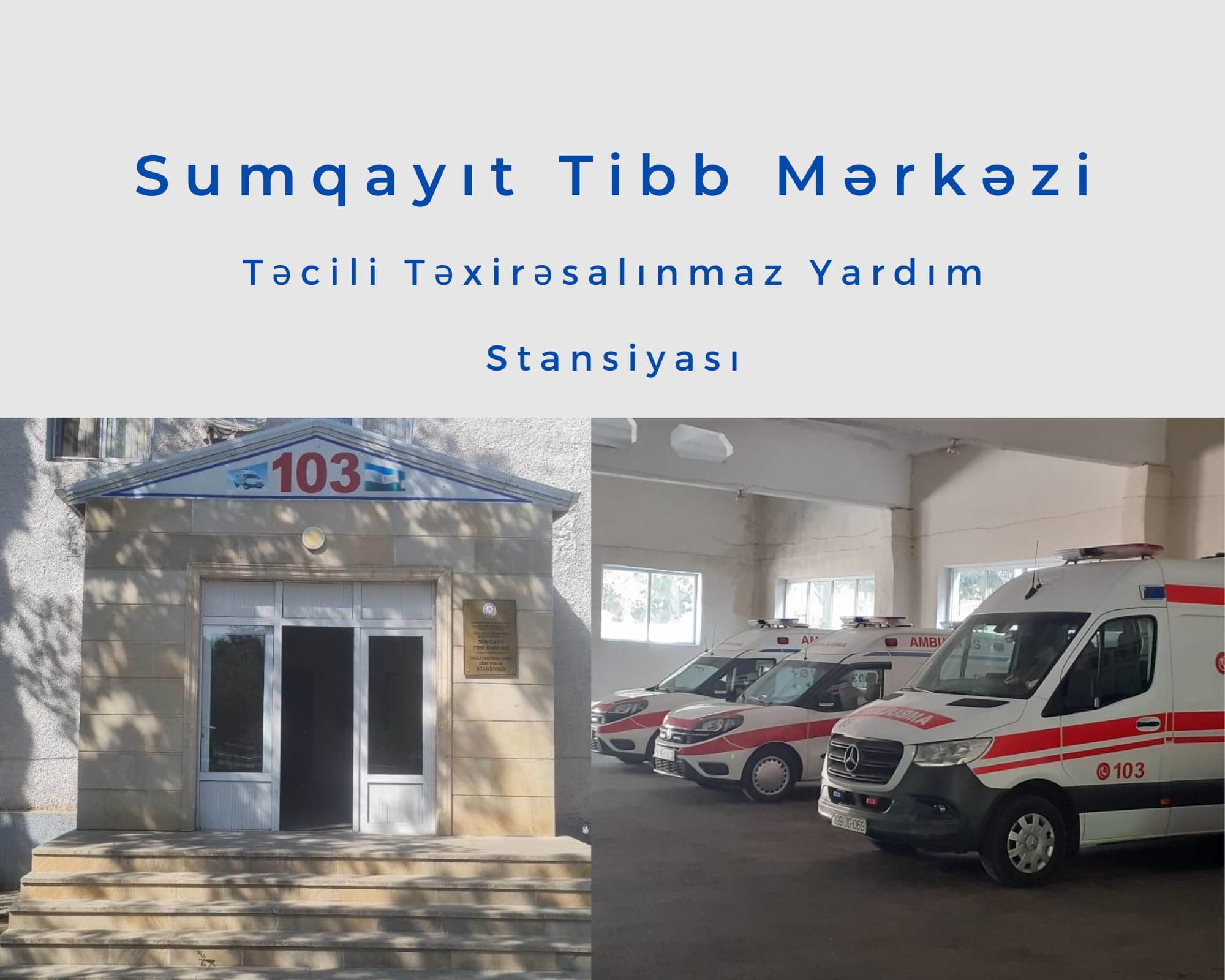 Sumqayıtda təcili tibbi yardıma müraciət edənlərin sayı açıqlanıb