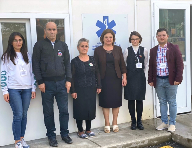Türkiyəli həkimlər Qəbələdə qazi və şəhid ailələrinin üzvləri üçün reabilitasiya işləri aparırlar