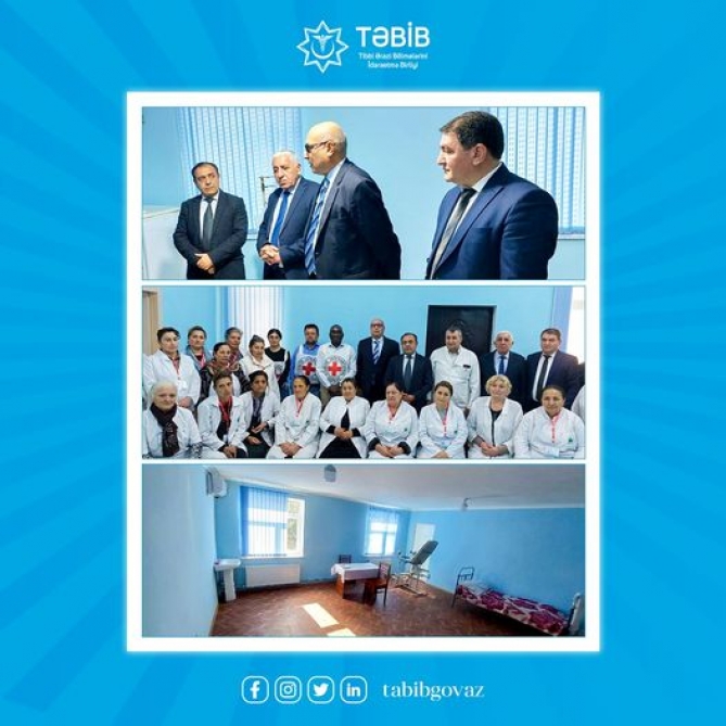 Tovuz rayonunda yerləşən tibb məntəqəsi və Ailə Sağlamlıq Mərkəzi təmir olunub  