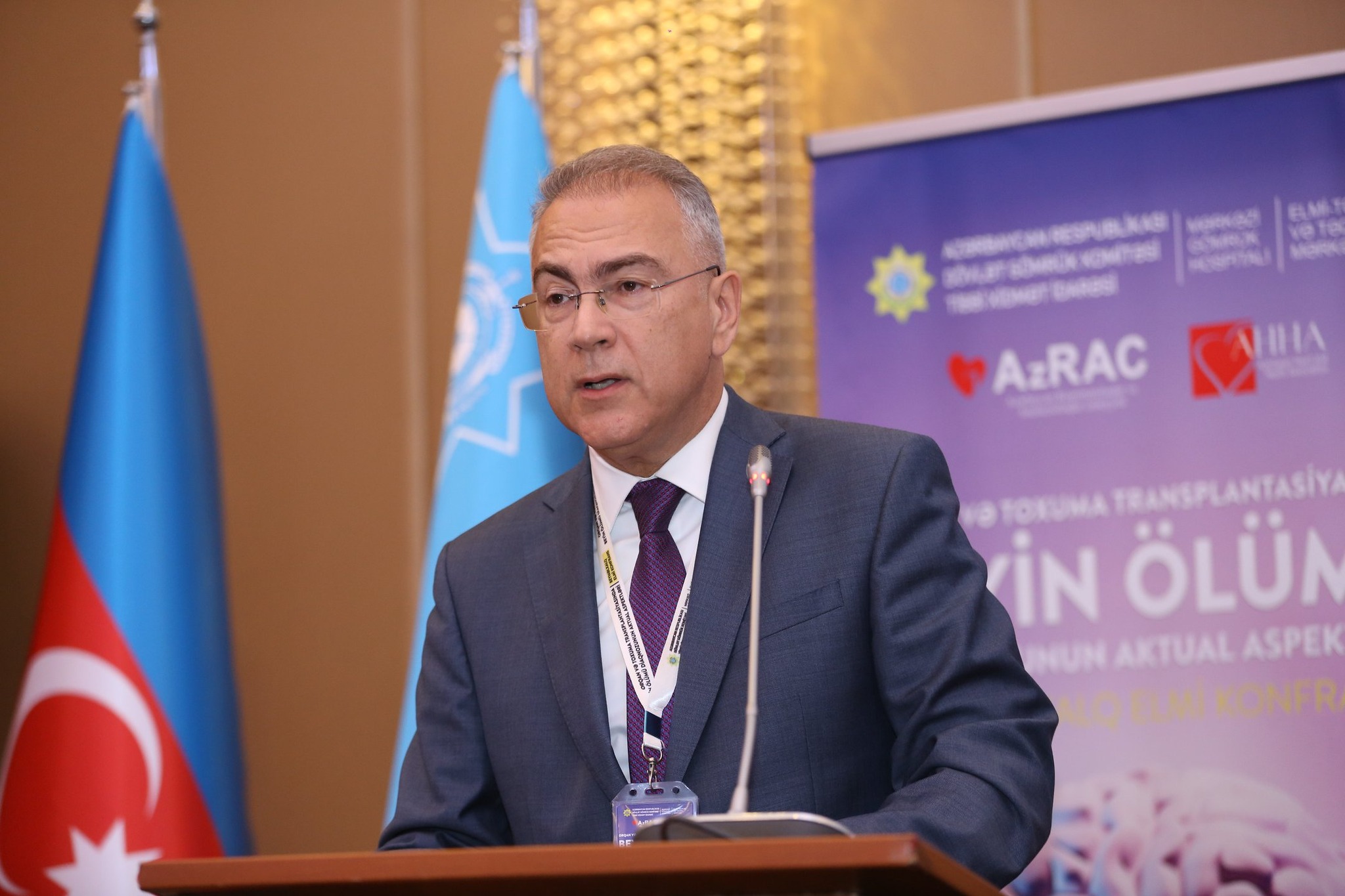 “Orqan və toxuma transplantasiyasında beyin ölümü diaqnozunun aktual aspektləri” mövzusunda beynəlxalq konfrans keçirilib