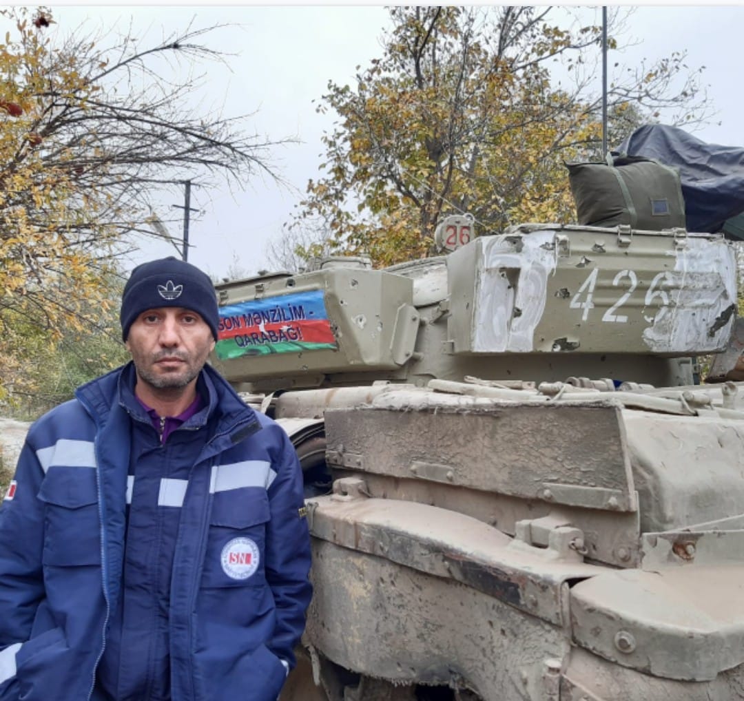 Vətən müharibəsində böyük qəhrəmanlıq göstərmiş Şirvan Şəhər Mərkəzi Xəstəxanasının əməkdaşı Namiq Səlimov