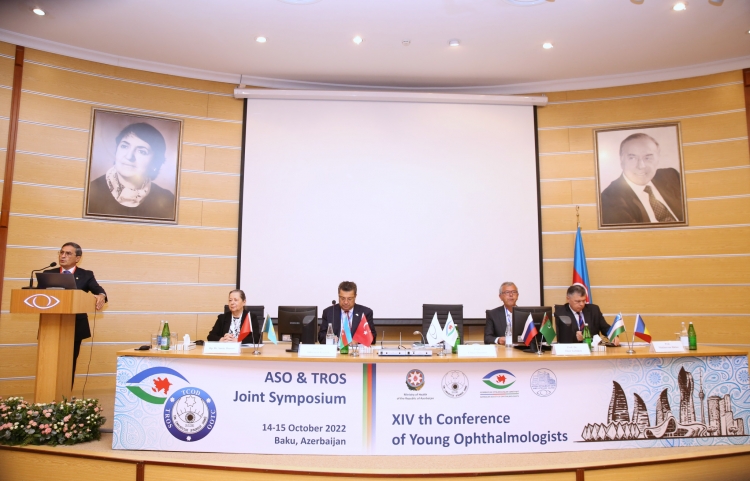 Milli Oftalmologiya Mərkəzində Beynəlxalq Oftalmoloji Konfrans işə başlayıb