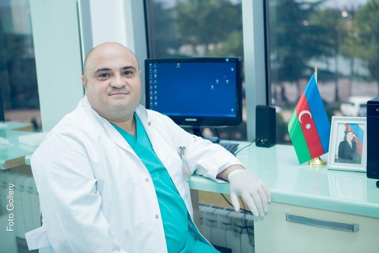 Abbas Səhhət adına Xəstəxananın həkim-laborantı TEYMUR ŞABANOV