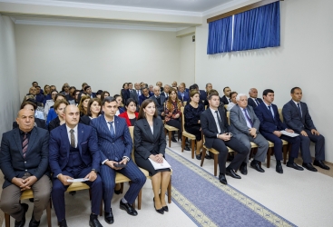 “Əhalinin sağlamlığının qorunmasının hüquqi aspektləri” mövzusunda tədbir keçirilib