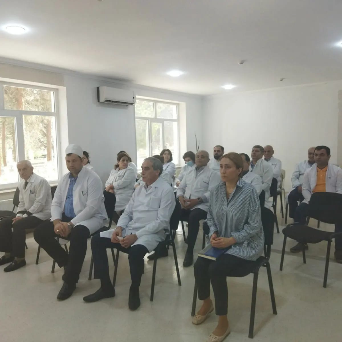 Şirvan Şəhər Mərkəzi Xəstəxanasında Müstəqilliyin Bərpası Günü qeyd olunub