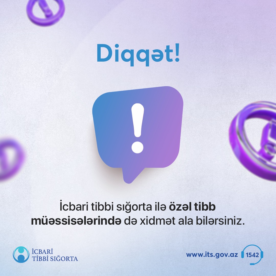 Vətəndaşlar icbari tibbi sığorta ilə özəl tibb müəssisələrində də xidmət ala bilər - SİYAHI