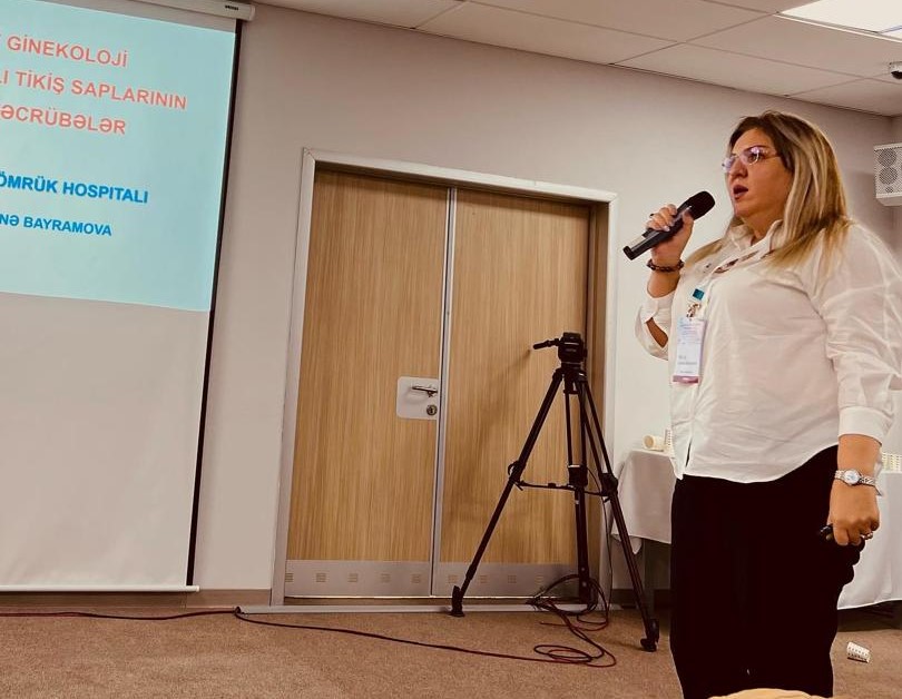Gömrük Hospitalının həkimi “Bakı Beynəlxalq Ginekoloji konfransı”nda çıxış edib