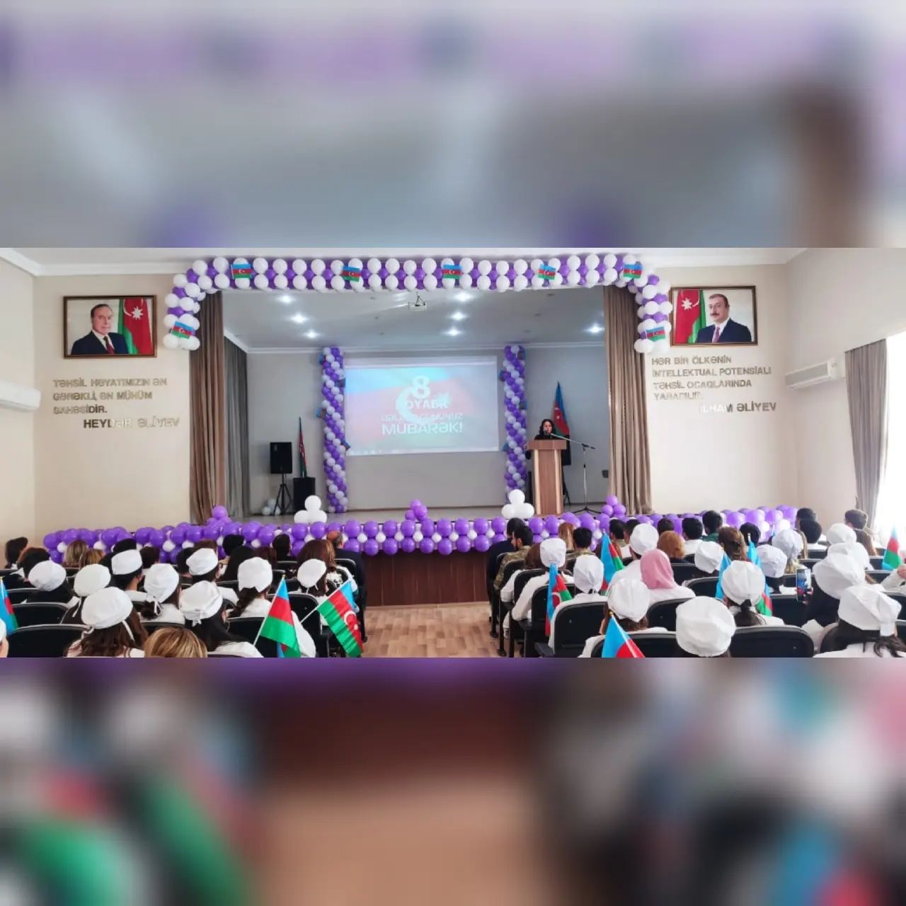 2 nömrəli Bakı Baza Tibb kollecində Zəfər Gününə həsr edilmiş tədbir keçirilib