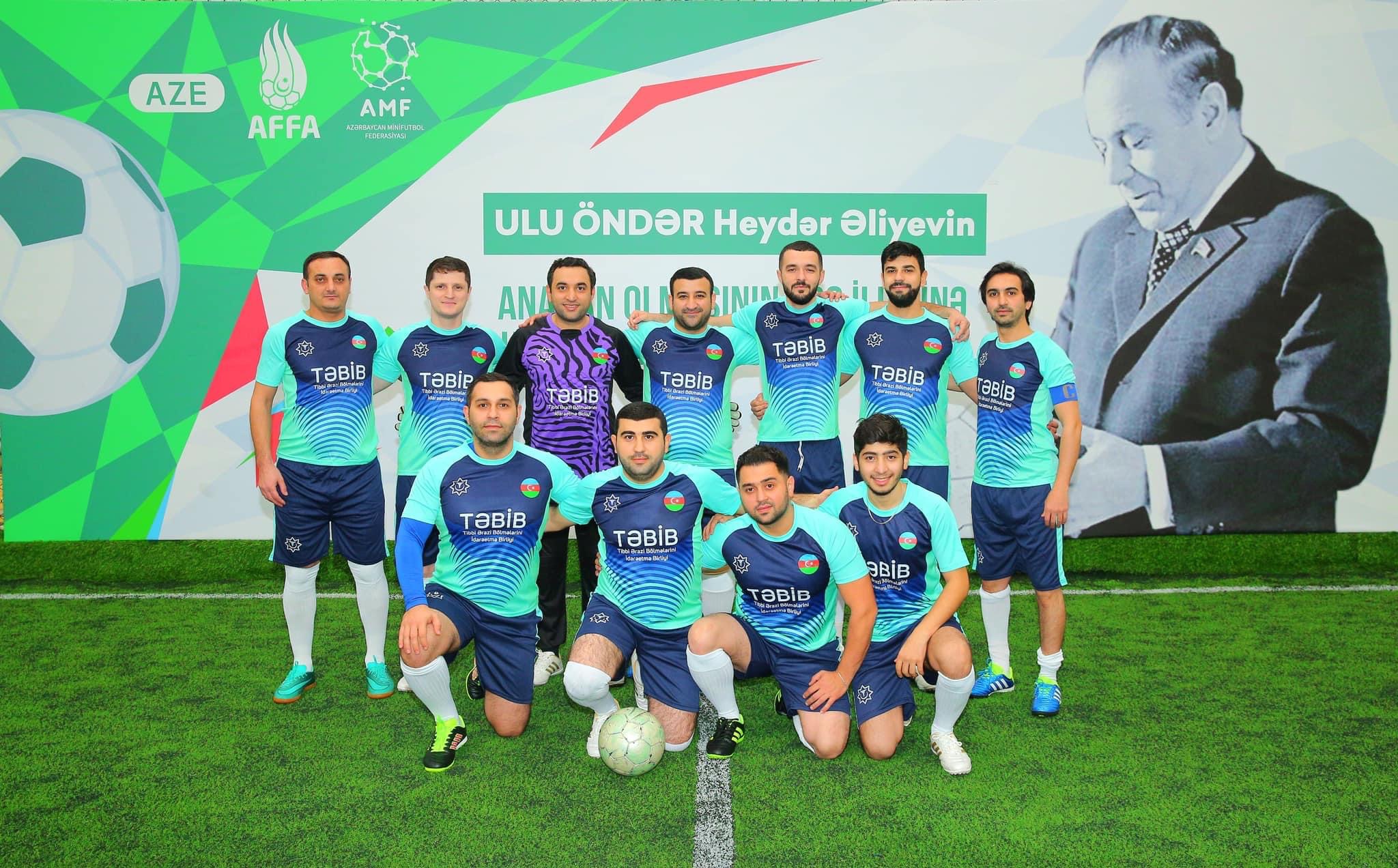 TƏBİB-in futbol komandası turnirdə qələbə qazanıb