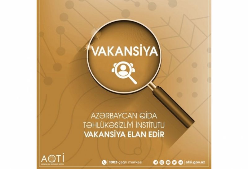 Sumqayıtda Qida Təhlükəsizliyi İnstitutunda olan vakant yerlərlə əlaqədar görüş keçiriləcək