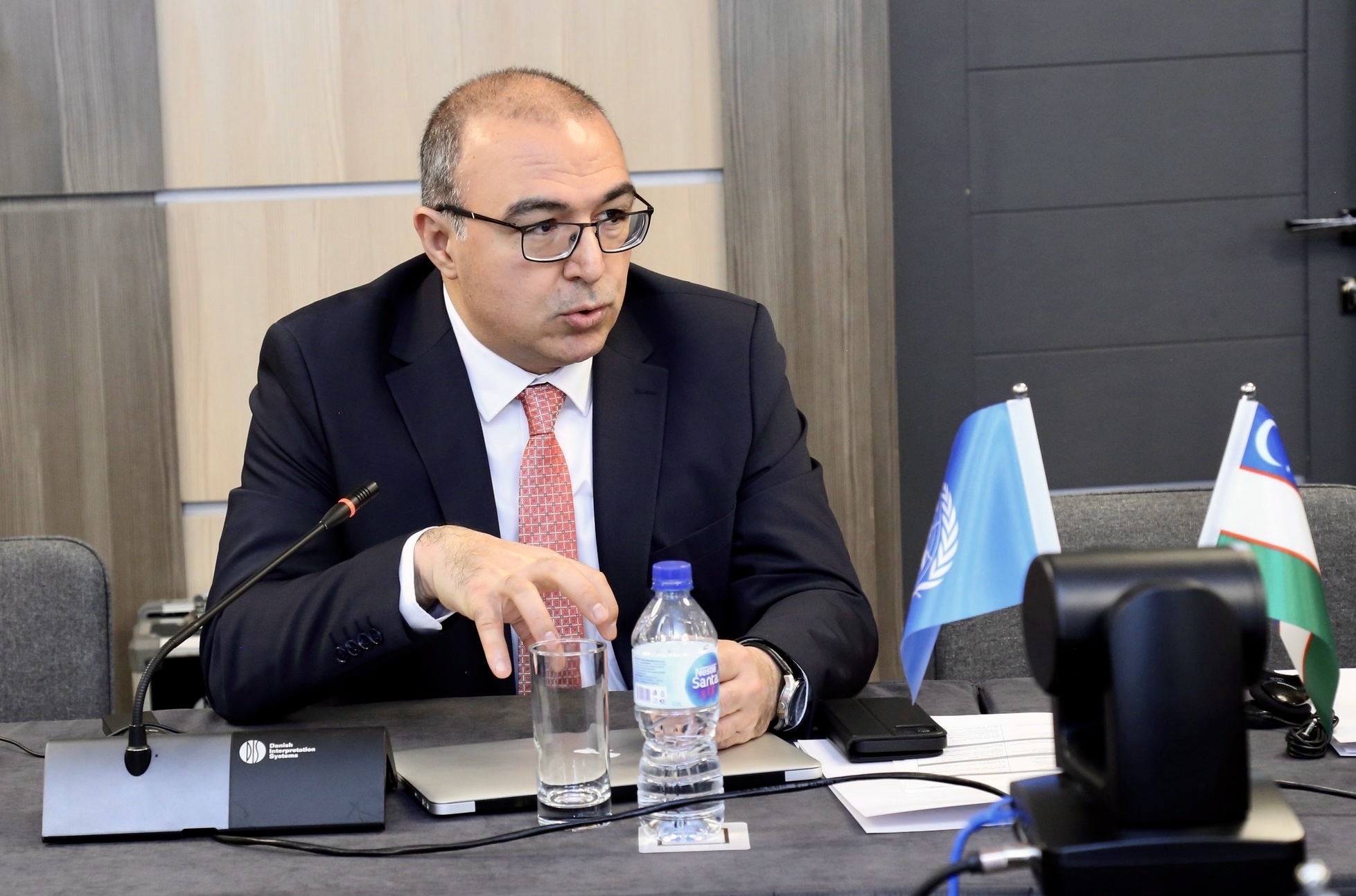 İsmayıl Əfəndiyev Özbəkistanda kimyəvi təhlükəsizliyin möhkəmləndirilməsi sahəsində Azərbaycan təcrübəsini bölüşüb