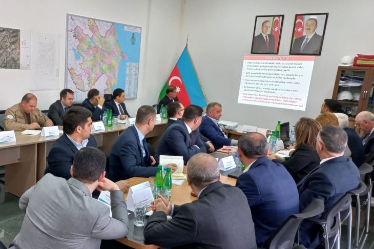 Ekoloji məsələlər üzrə İşçi qrupun iclasında Laçında aparılmış radioekoloji monitorinqlərin nəticələri təqdim olunub
