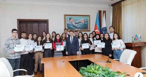 ATU-nun fəal tələbələrinə sertifikatlar verilib