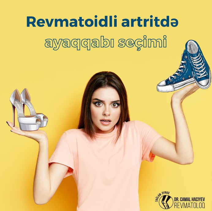 Revmatoidli artritdə ayaqqabı seçimi