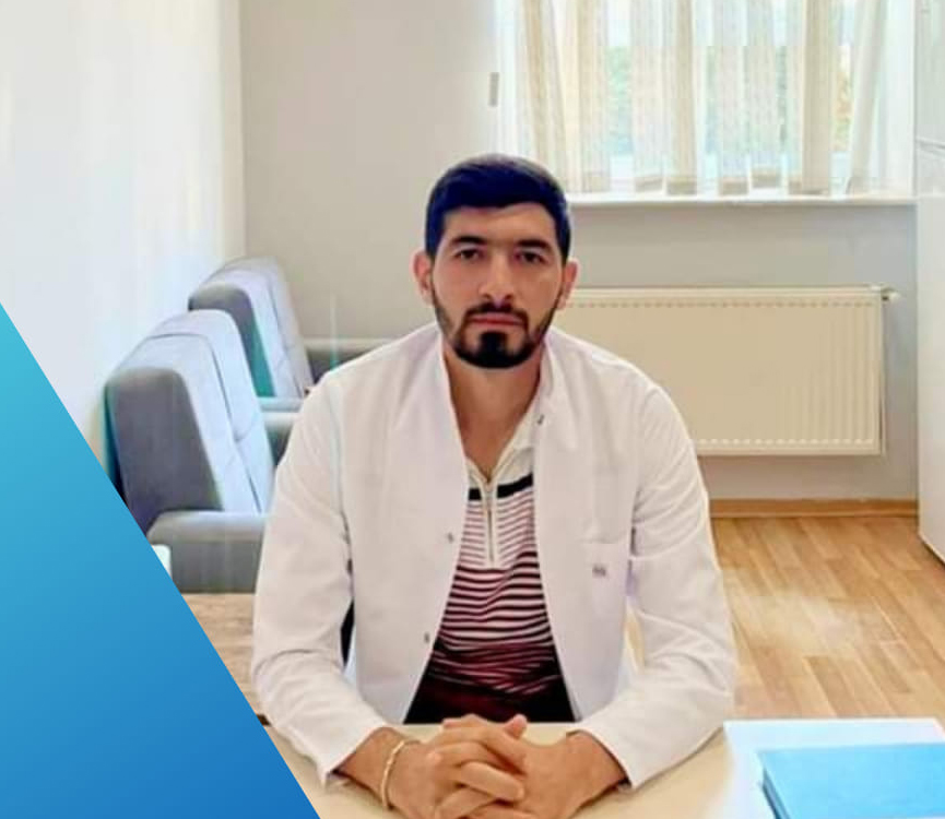 Göygöl Rayon Mərkəzi Xəstəxanasının gənc həkimi - Bəxtiyar Kərimli