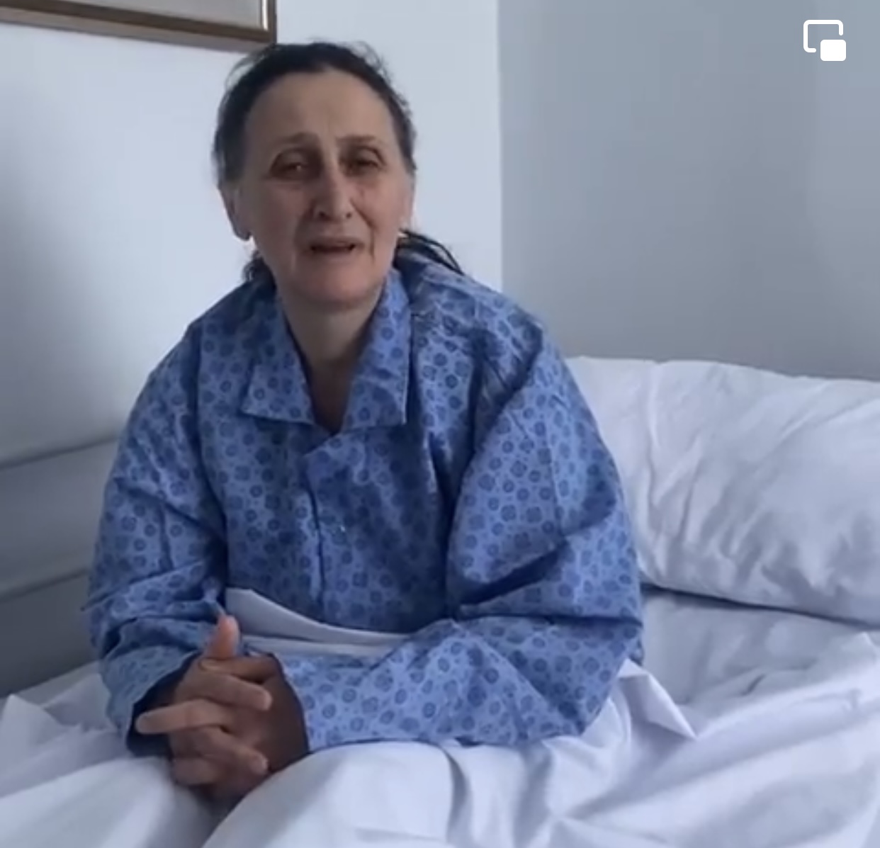 Ağciyər absesi diaqnozu ilə əməliyyat olunan pasiyent Qəbələ Rayon Mərkəzi Xəstəxanasının kollektivinə təşəkkür edib