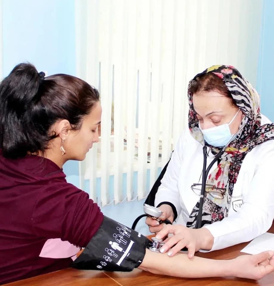 Tərtərin Borsunlu kəndinin sakinləri kütləvi tibbi müayinədən keçiblər