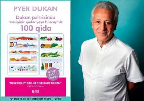 Bestseller sağlamlıq kitabları:  Doktor Pyer Dukanın arıqlamaq metodu
