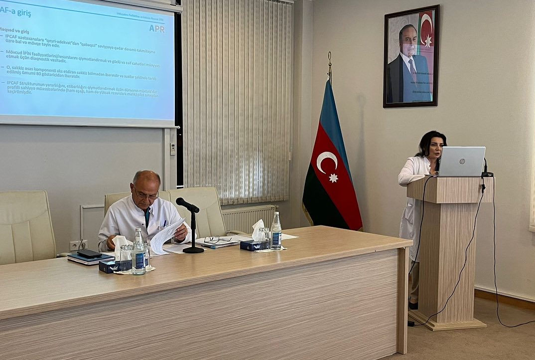 Respublika Klinik Xəstəxanasında İnfeksiyaların profilaktikası və infeksion nəzarət komitəsinin hesabatı dinlənilib