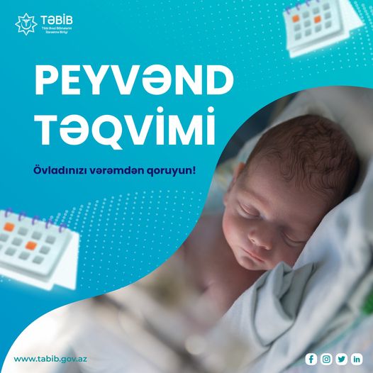 Azərbaycanda körpələrdə BCG peyvəndi ilə immunlaşdırma aparılır