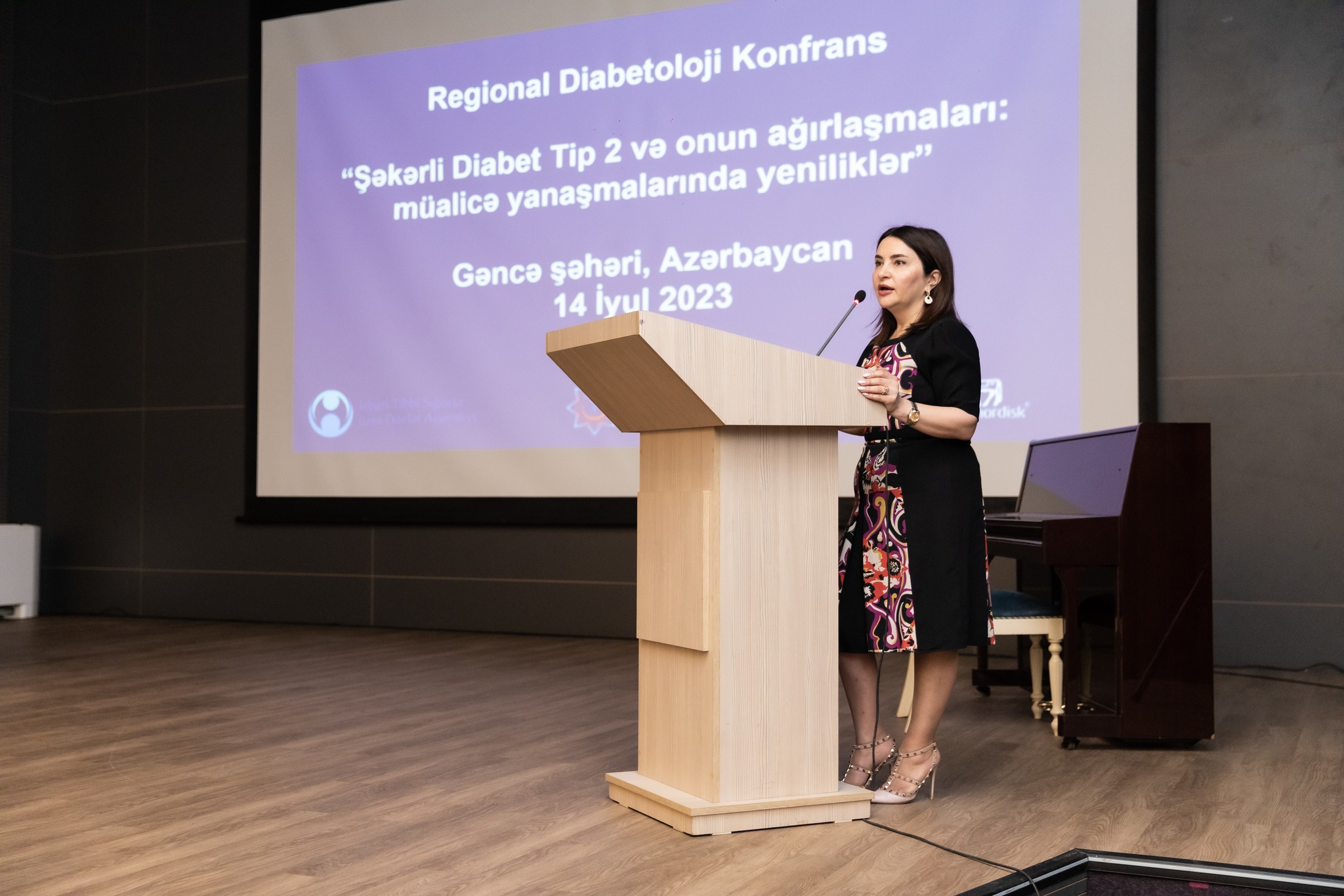 Gəncədə “Şəkərli diabet Tip 2 və onun ağırlaşmaları: müalicə yanaşmalarında yeniliklər” mövzusunda konfrans keçirilib