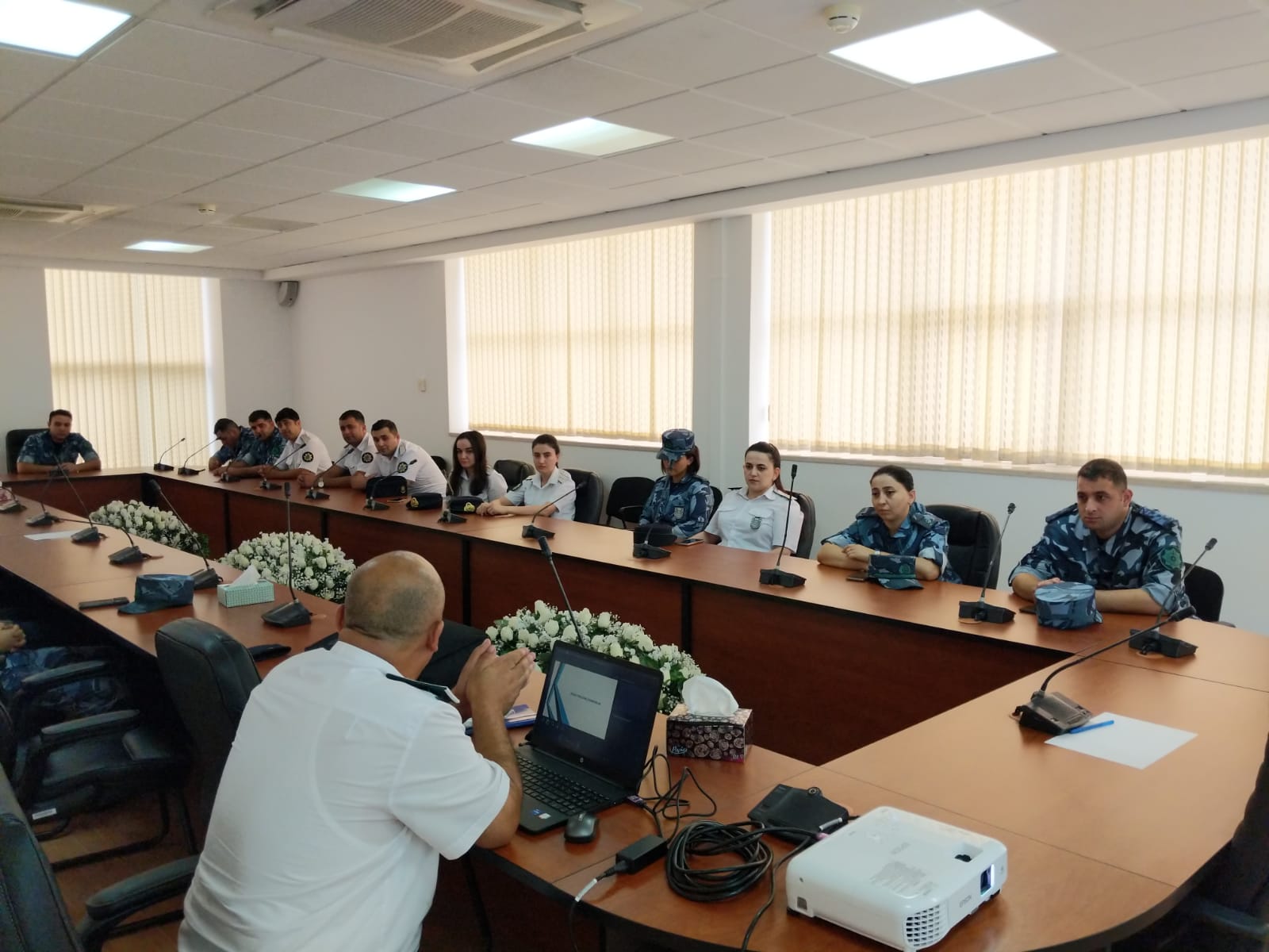  DGK-nın Tibbi Xidmət İdarəsinin Sanitar-Karantin Xidməti və Respublika Sanitariya-Karantin Mərkəzi ilə birgə təlim keçirilib   