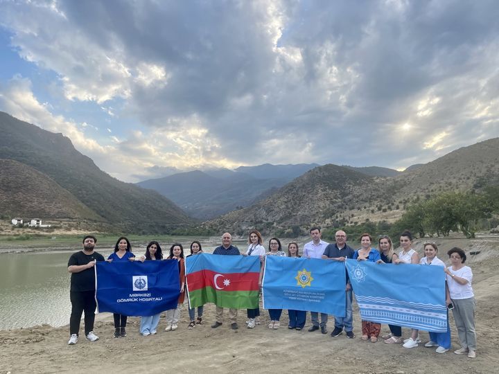 Dövlət Gömrük Komitəsinin Tibbi Xidmət İdarəsinin və Mərkəzi Gömrük Hospitalının əməkdaşları Suqovuşan su anbarında olublar