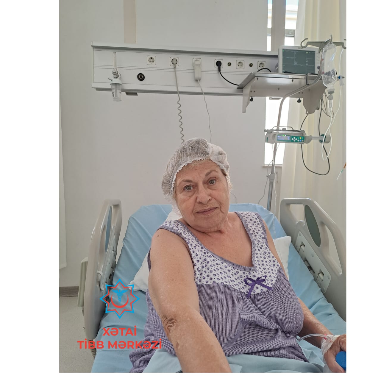 Ağır vəziyyətdə Xətai Tibb Mərkəzinə gətirilən 77 yaşlı qadının vəziyyəti yaxşılaşıb