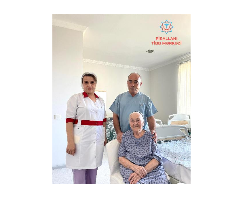 Pirallahı Tibb Mərkəzində 97 yaşlı qadın əməliyyat olunub