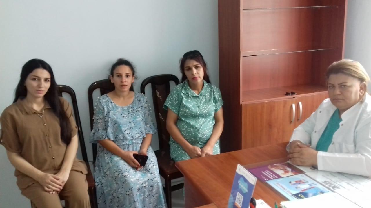 Cəbrayıl Rayon Mərkəzi Xəstəxanasının tibb məntəqələrində hamilə qadınlarla görüşlər təşkil olunub