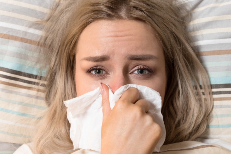 Bu xəstəlik burunun böyüməsi ilə müşahidə olunur