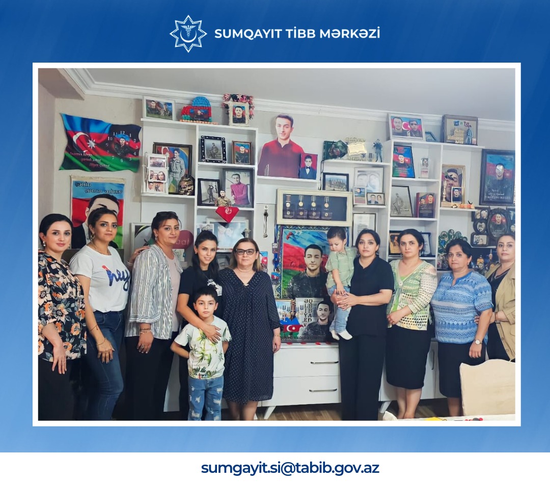 STM kollektivi Vətən müharibəsi şəhidlərinin ailələrini ziyarət edib  