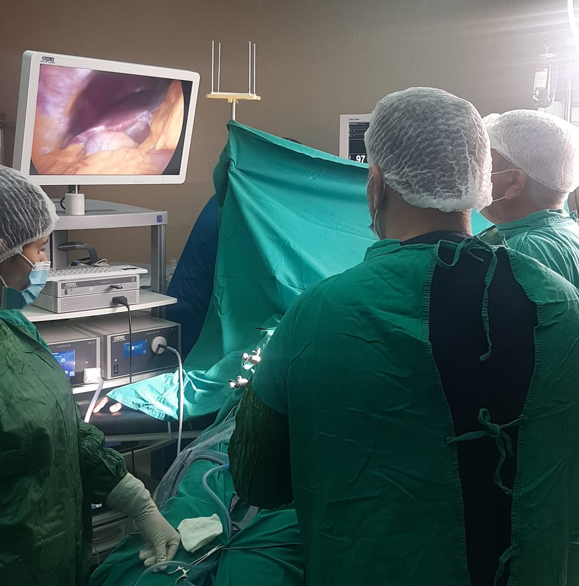 Qaradağ Tibb Mərkəzində laparoskopik cərrahiyyə əməliyyatlarına başlanılıb