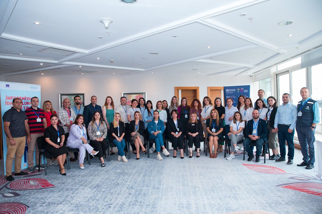 Naxçıvan Səhiyyə Nazirliyinin əməkdaşları ÜST-nin təlimlərində iştirak ediblər