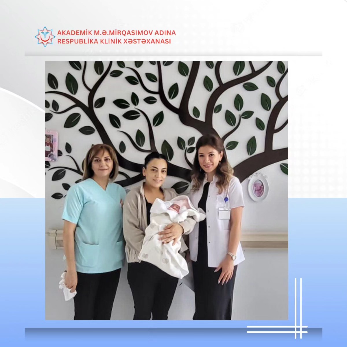 Hipofibrinogenemiya diaqnozu qoyulan hamilə qadın övladına qovuşub