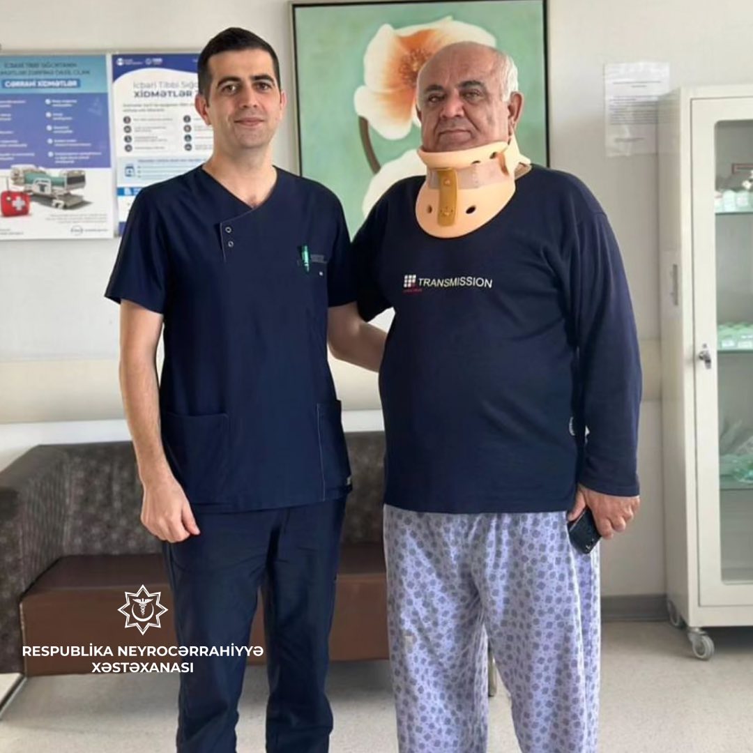 Respublika Neyrocərrahiyyə Xəstəxanasında neyrocərrah Nicat Muştaqov tərəfindən daha bir uğurlu əməliyyat icra olunub
