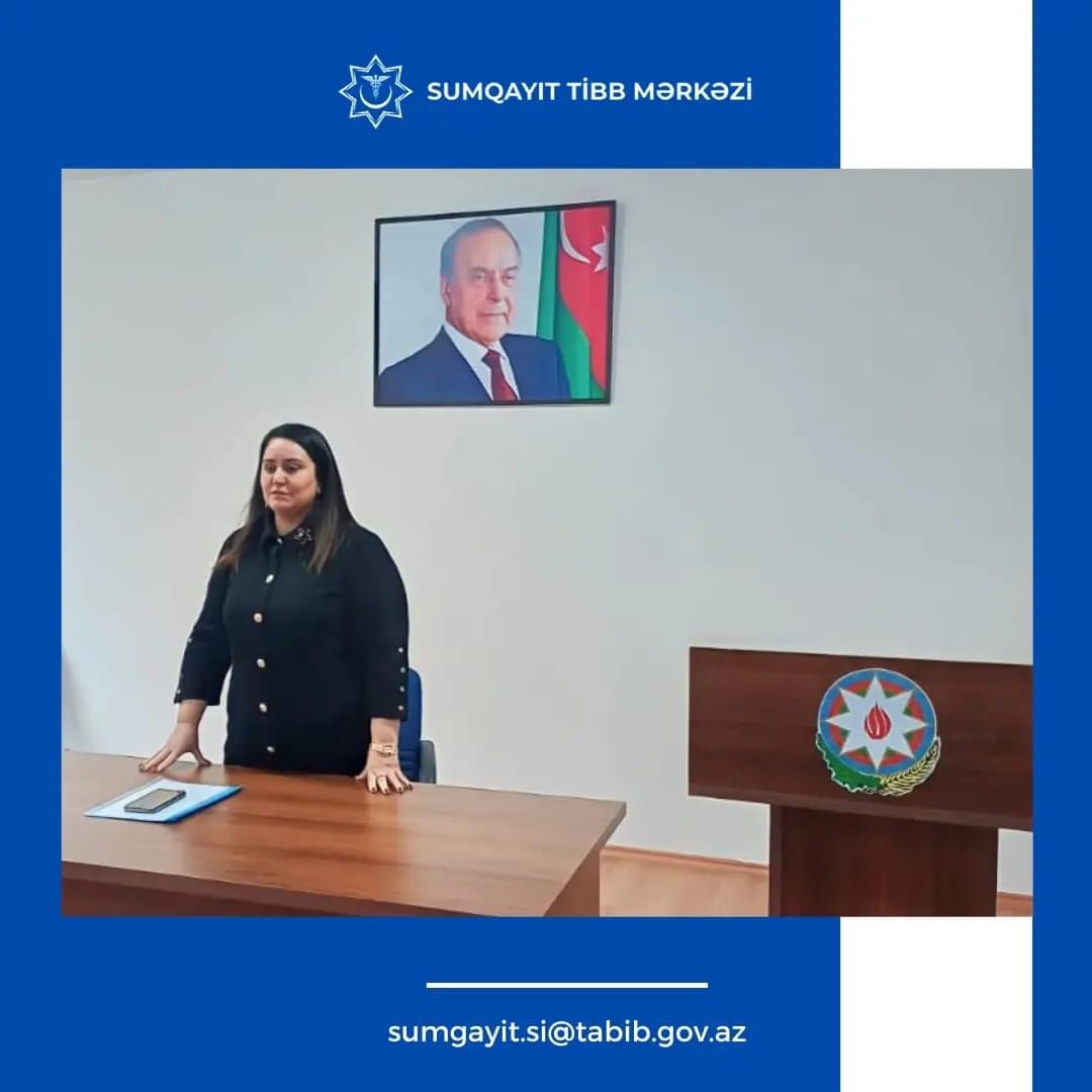 Sumqayıt Uşaq Xəstəxanasında Müstəqilliyin Bərpası Günü ilə bağlı tədbir keçirilib